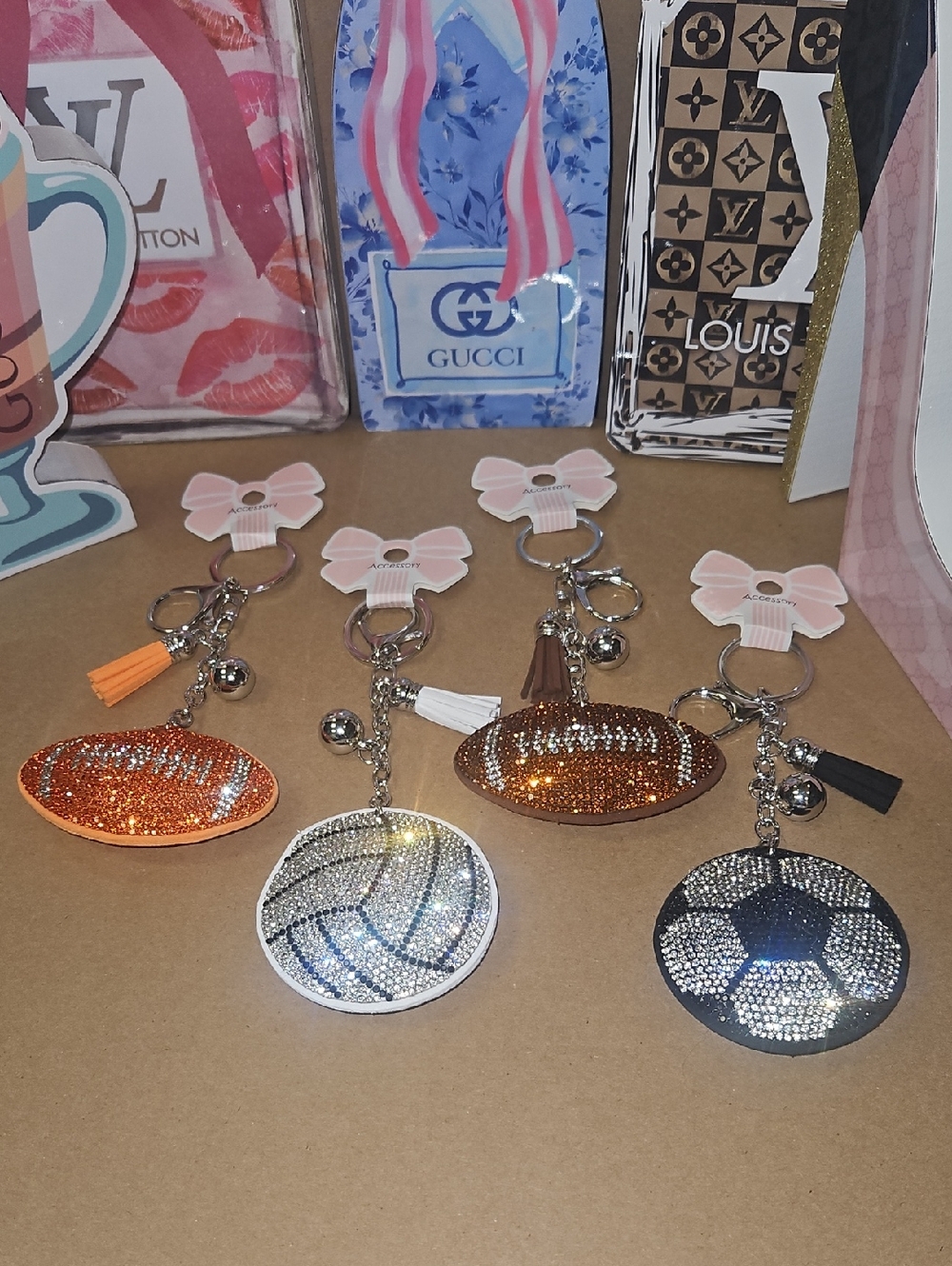 Sports Keychains Nwt - Picture 2 of 6
